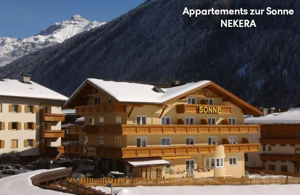 Appartements zur Sonne, Neustift im Stubaital (Tyrol)