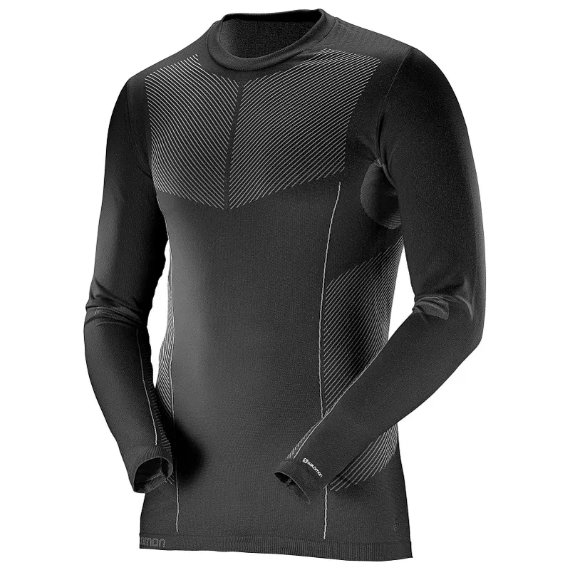 Salomon Primo Warm LS CN Seamless Tee M