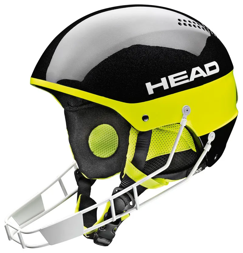 Head Stivot Youth SL + Chinguard Black