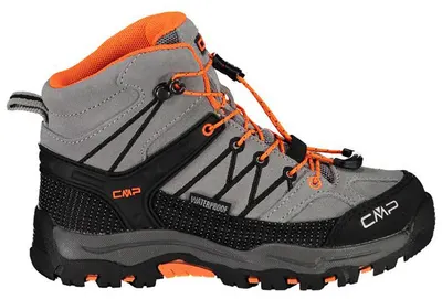 CMP Buty trekkingowe dziecięce CMP Kids Rigel MID (cemento-flash orange)