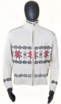 Vist 412 Perseo Sweater Wool Full Zip