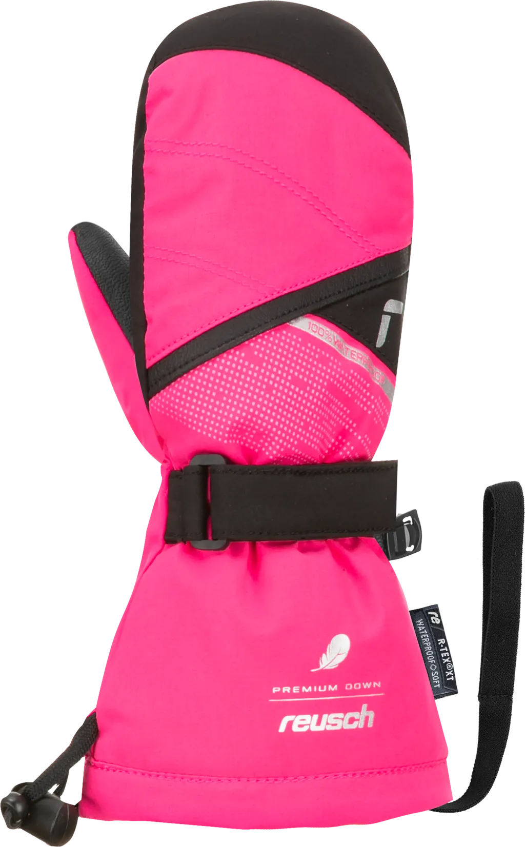 Reusch Kaden Down R-TEX® XT Mitten, kolor Pink-Glow