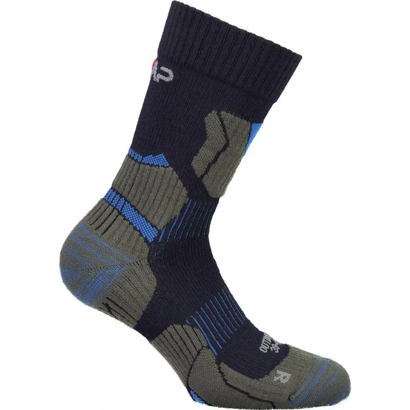 CMP Skarpety trekkingowe CMP Merinos MID (black blue)