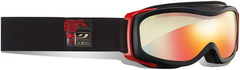Julbo Eclipse (Cat 1 to 3) Black / Red + Multilayer Fire