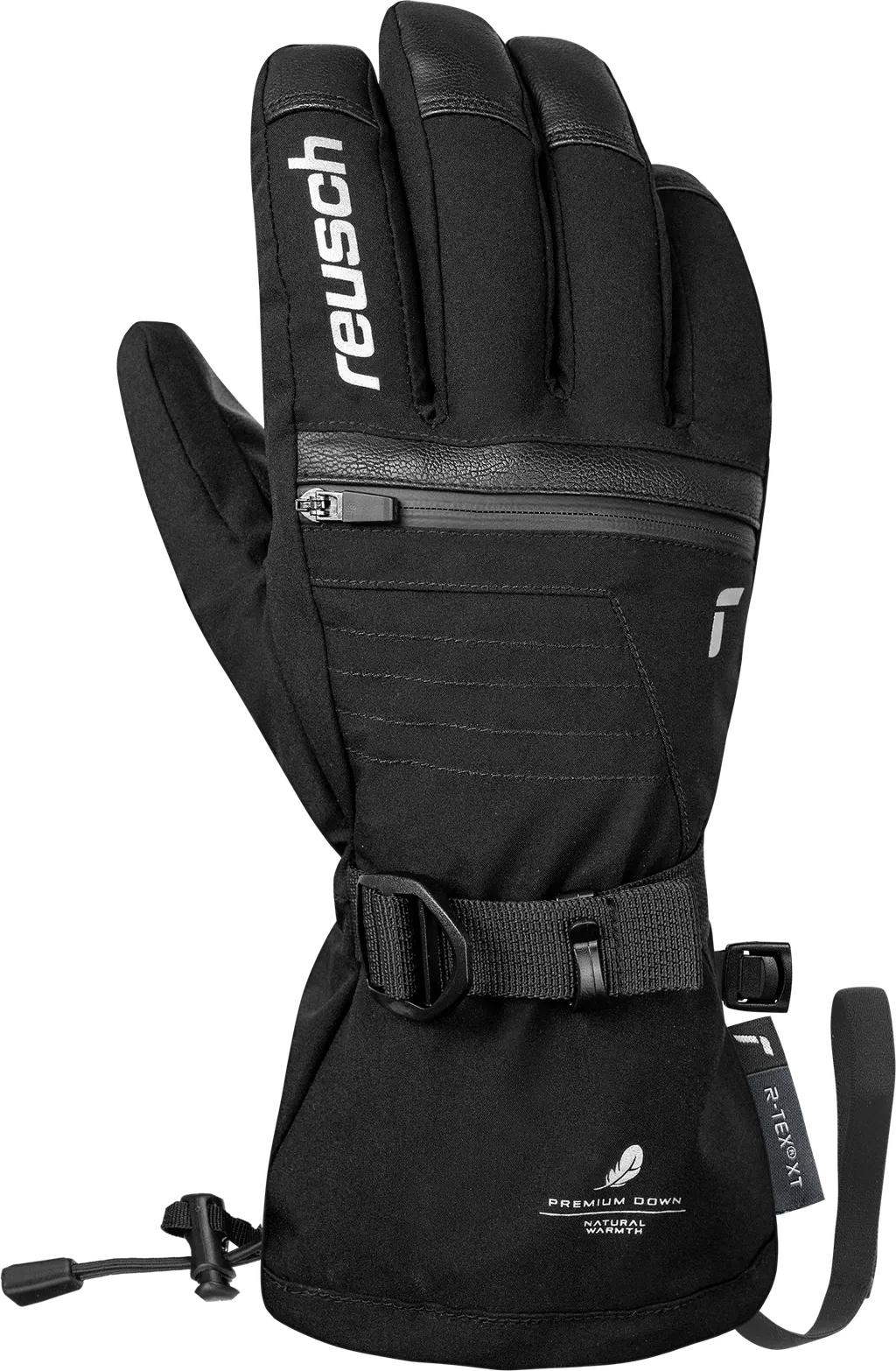 Reusch Lando R-TEX® XT, kolor Black-Silver