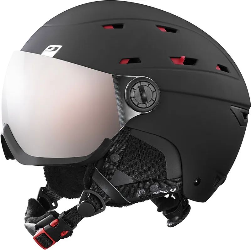 Julbo Norby / Rebby Visor Black/RED