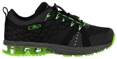 CMP Buty sportowe dziecięce CMP Knit (nero-green fluo)