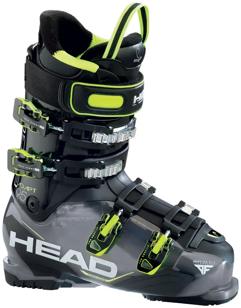 Head Adapt Edge 95 TRSP. ANTHR./Black-Yellow