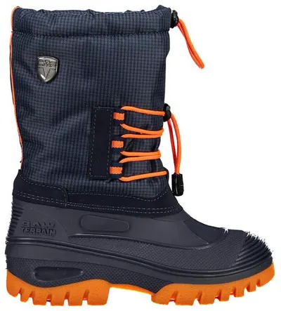 CMP Śniegowce dziecięce CMP Kids Ahto (b.blue-orange fluo)