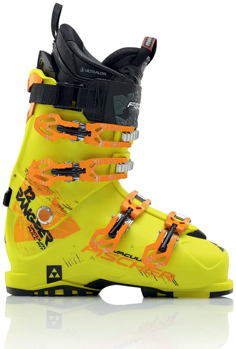 Fischer Ranger 12 Vacuum Full FIT Yellow