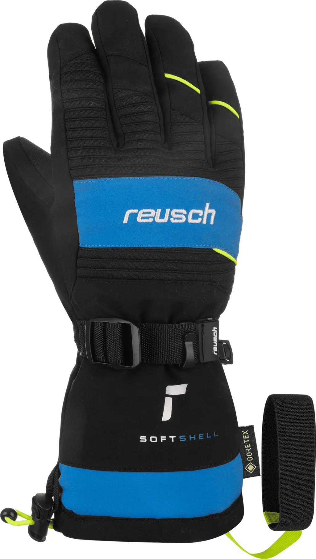 Reusch Maxim Gore-TEX® Junior, kolor Black-Blue-Yellow
