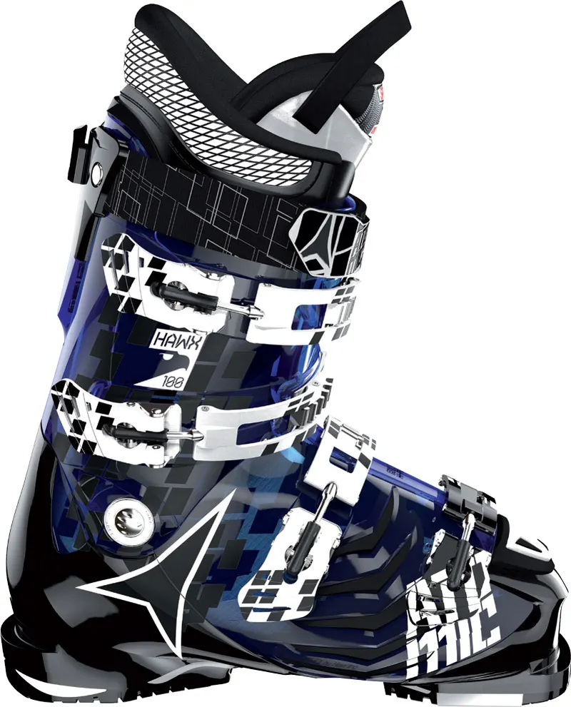 Atomic Hawx 100  Transparent Blue / Black