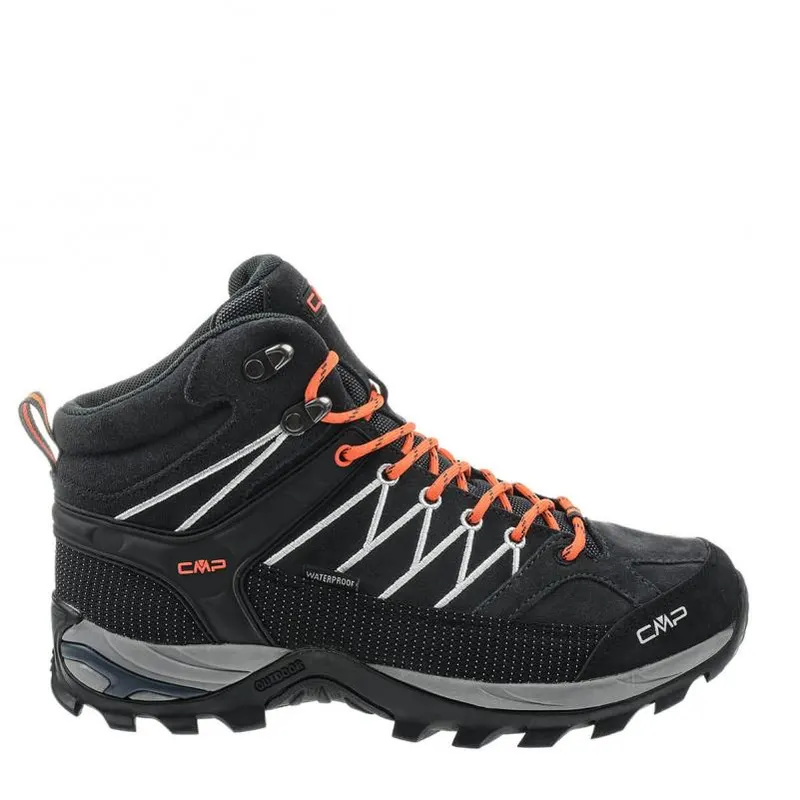 CMP Buty trekkingowe męskie CMP Rigel MID (antracite-flash orange)
