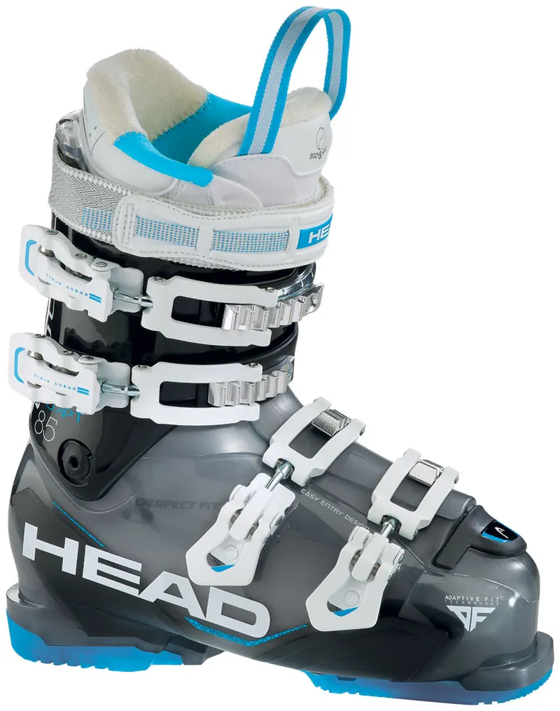 Head Adapt Edge 85 W TRSP. Anthracite/Black-Blue