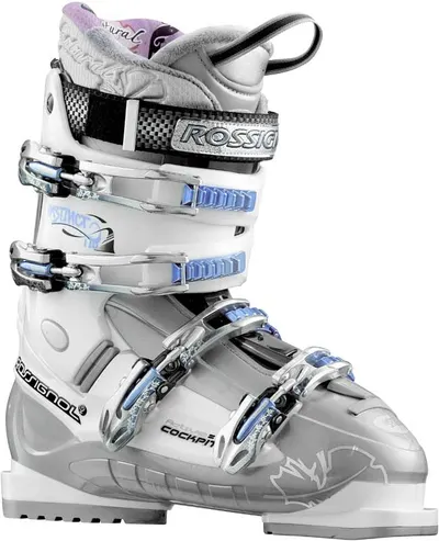 Rossignol Instinct I 10 biało-srebrne