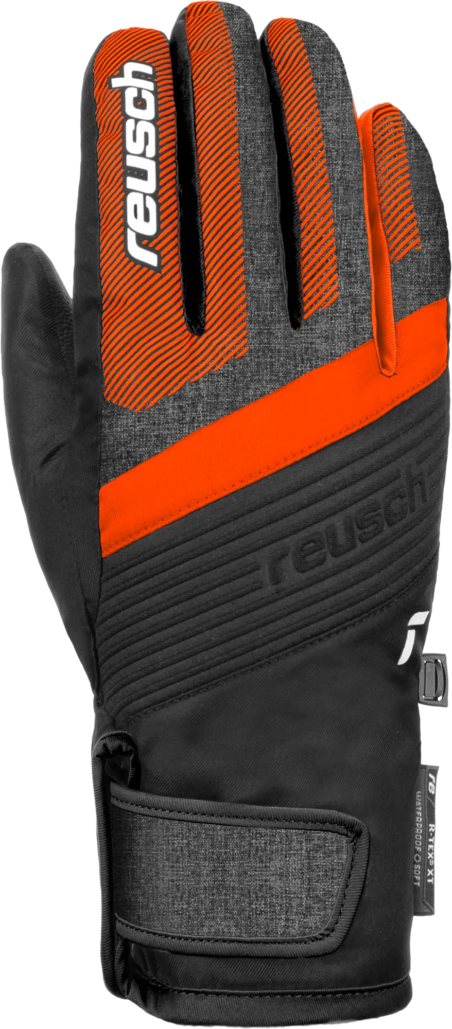 Reusch Duke R-TEX® XT Junior, kolor Black-Grey-Orange