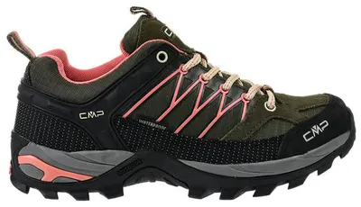 CMP Buty trekkingowe damskie CMP Rigel LOW (kaki-flamingo)