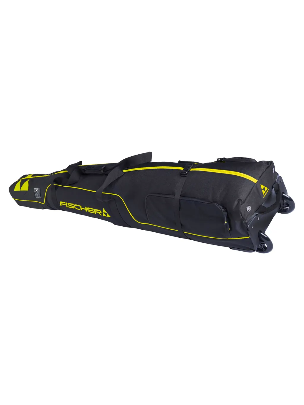 Fischer Skicase 1 Pair With Boot Pocket Alpine Race Wheels