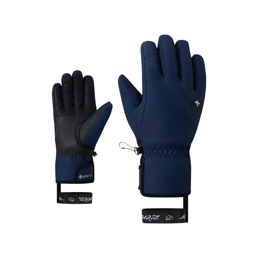 Ziener Kjelaa-Z GTX + Gore Plus Warm glove lady, kolor dark navy