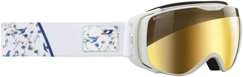 Julbo Luna (Cat 2 to 4) White + Gold Flash
