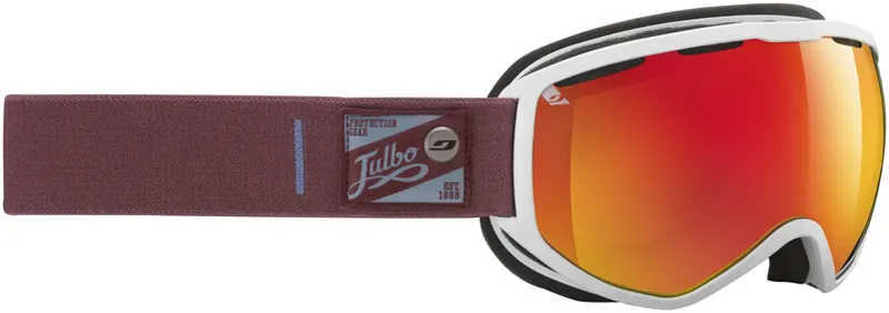 Julbo Atlas (Cat 3) White / Brown Orange Screen + Multilayer Red