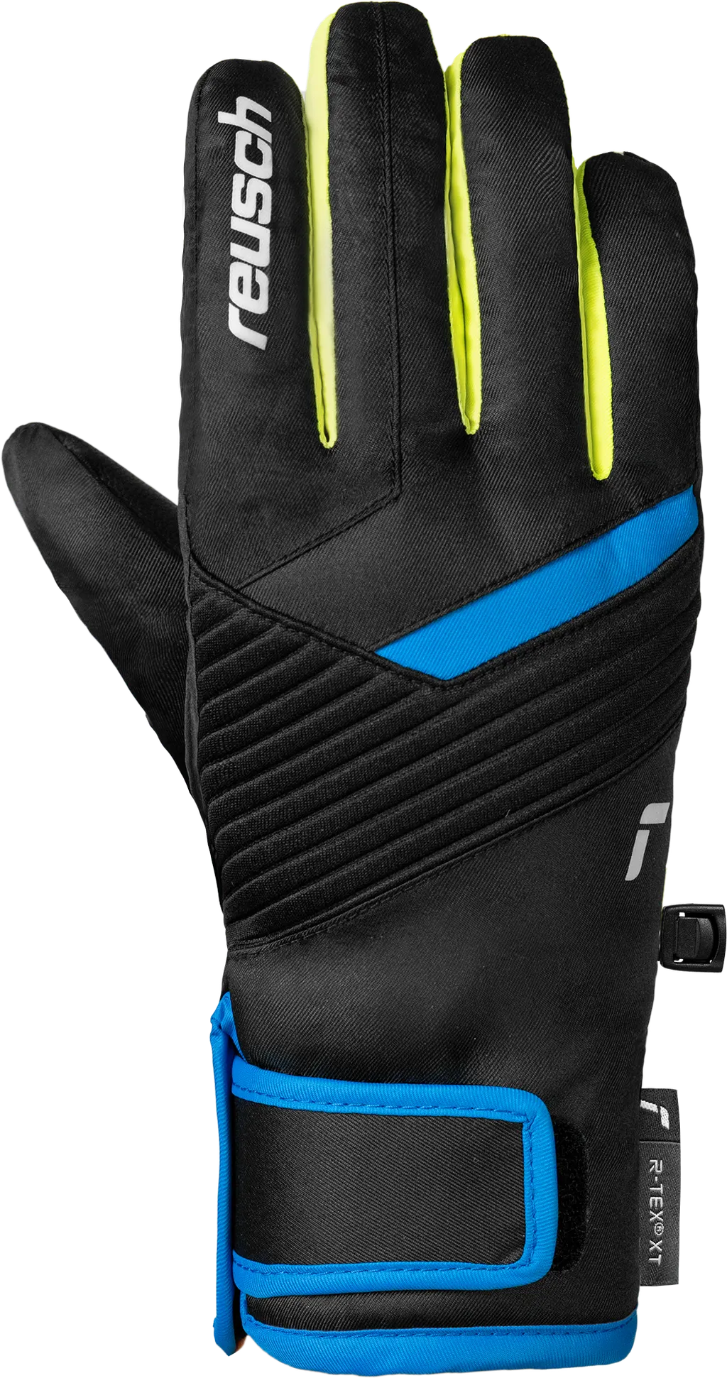 Reusch Dan R-TEX® XT Junior, kolor Black-Blue-Yellow