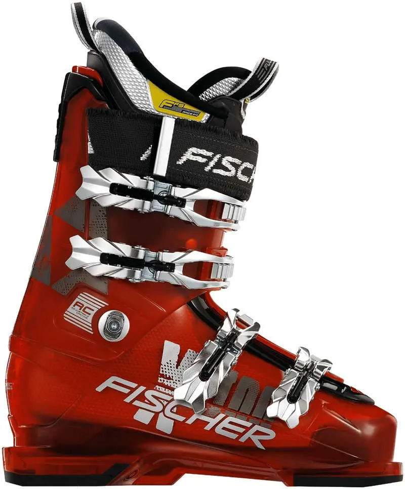 Fischer Soma X-Hundred  czerwone, transparentne
