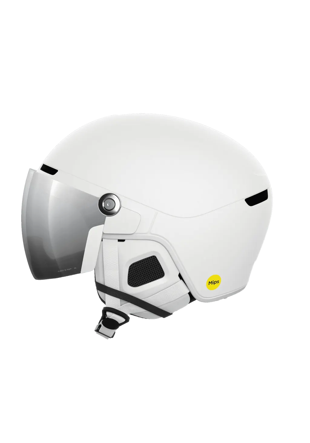 POC Obex Visor Ski Helmet, kolor Hydrogen White (9655)