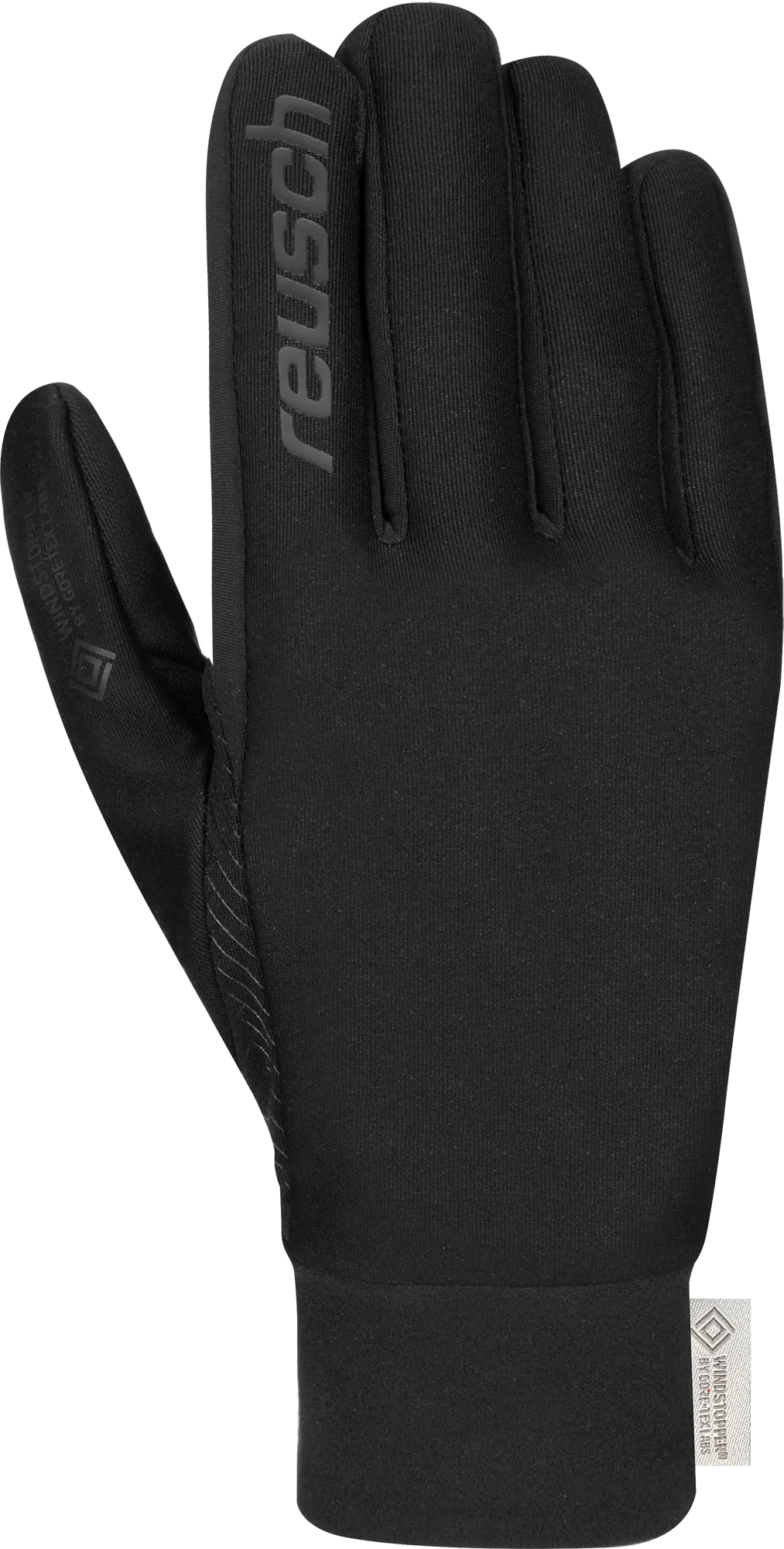 Reusch Karayel WINDSTOPPER® Touch-TEC, kolor Black