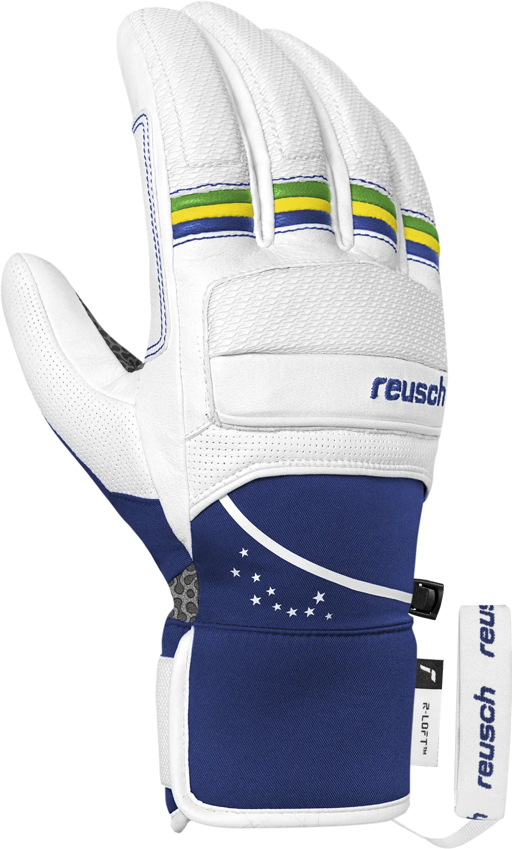 Reusch Lucas Braathen, kolor White-Surf-Web