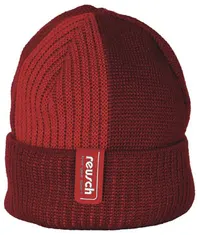 Reusch Vertical Rib Cap with turn-up