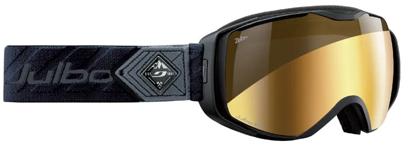 Julbo Universe (Cat 2 to 4) Black / Grey + Gold Flash