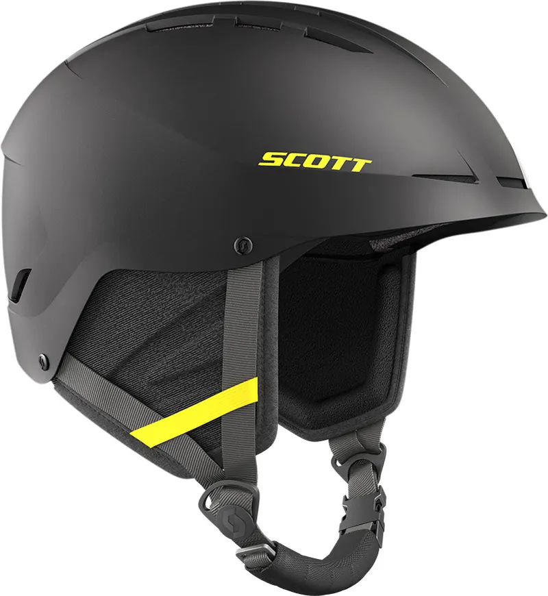 Scott Camble Yellow Strap Helmet