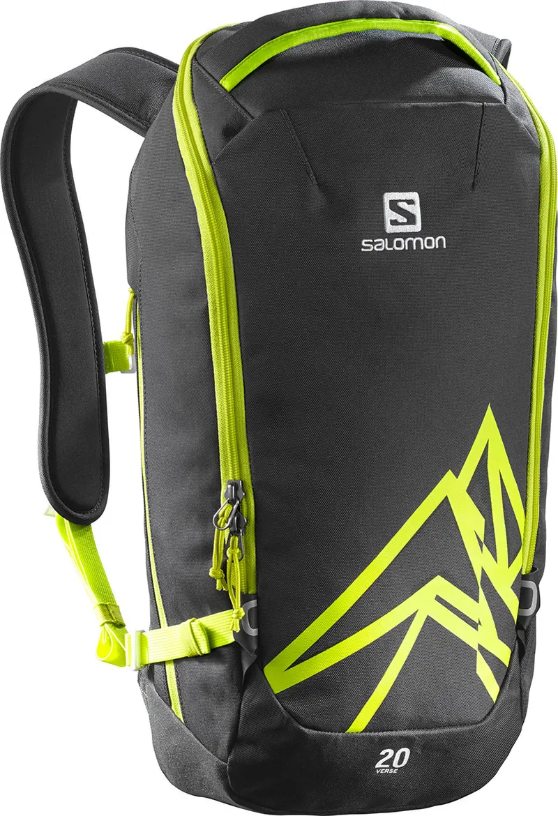 Salomon Quest Verse 20 Asphalt | Yuzu Yellow