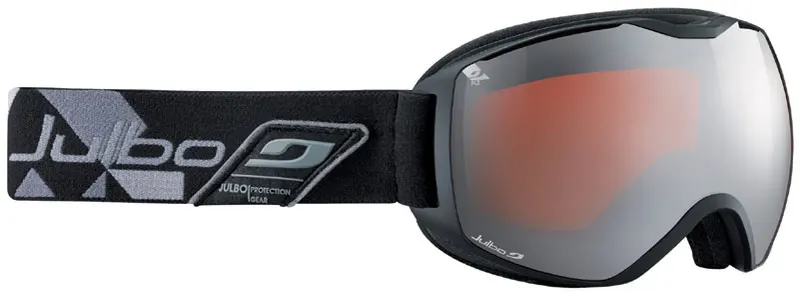 Julbo Quantum (Cat 3) Black / Grey Orange Screen + Silver Flash