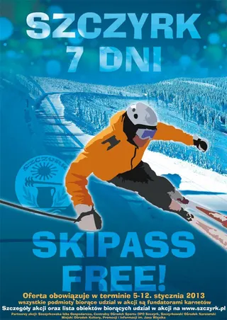 W Szczyrku skipass gratis