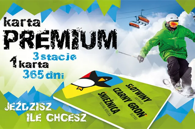 Karta Premium - dobra oferta dla narciarzy z Małopolski, Śląska i nie tylko