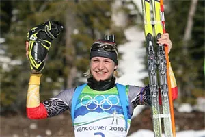 Magdalena Neuner fot. Fischer