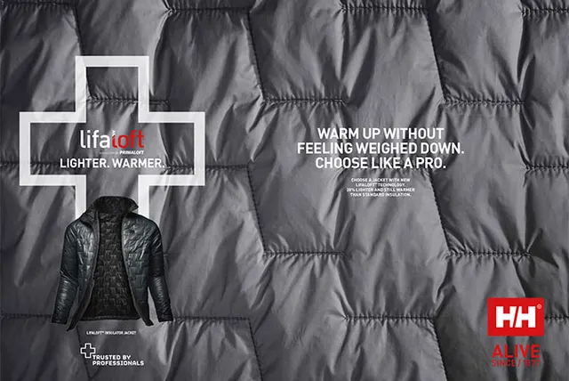 Nadeszła rewolucja. LIFALOFT ™ w kolekcji jesień/zima 2018 od Helly Hansen
