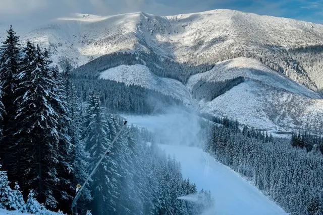 Jasna Chopok - naśnieżanie