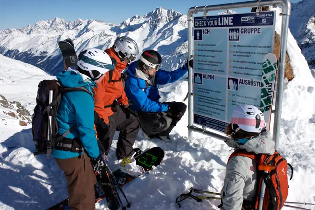"Check you line" na Lodowcu Kaunertal