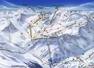 Nowe inwestycje na lodowcu Pitztal w Austrii