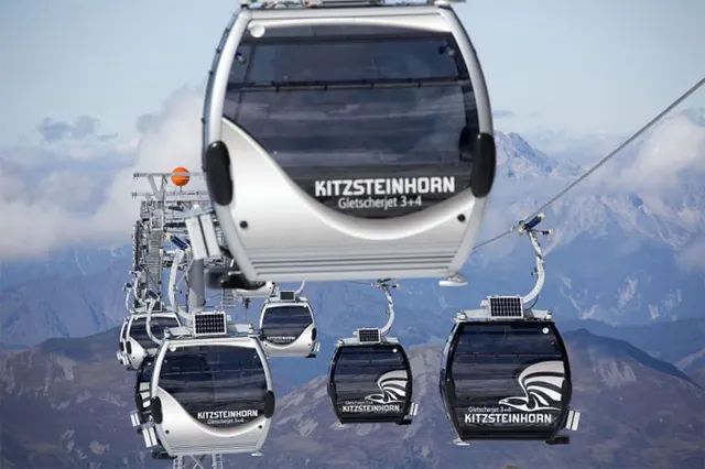 Nowa gondola na lodowcu Kitzsteinhorn