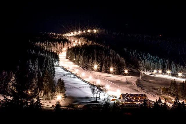 Czarna Góra, nocny stok