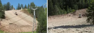 Przebudowa trasy Col Toron fot. Kronplatz