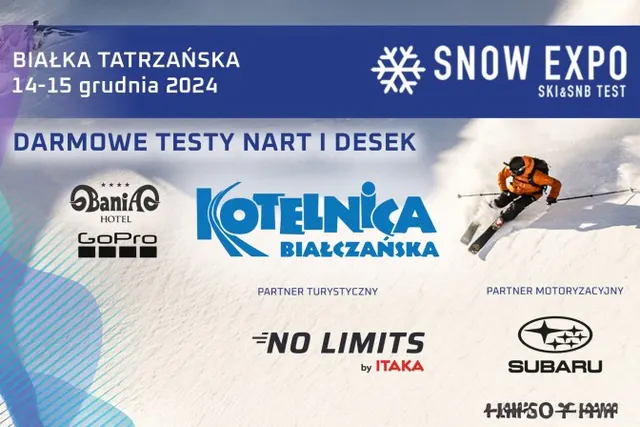 SNOW EXPO SKI&SNB TEST już w najbliższy weekend