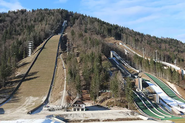 Planica, skocznie narciarskie fot. P. Klimek