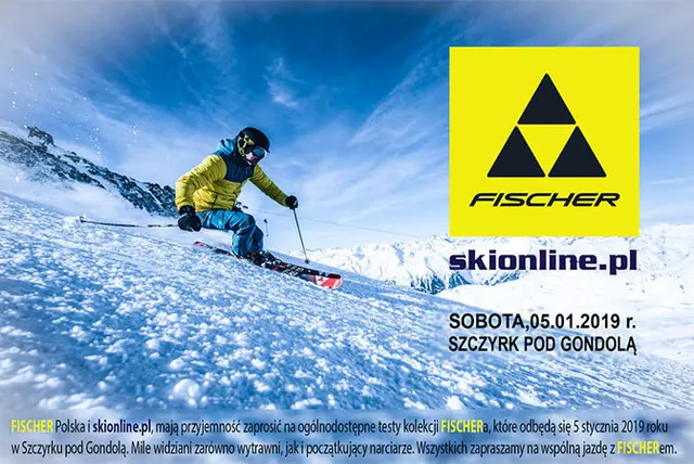 Testy nowej kolekcji Fischera i spotkanie sympatyków skionline.pl. Zapraszamy już w sobotę!