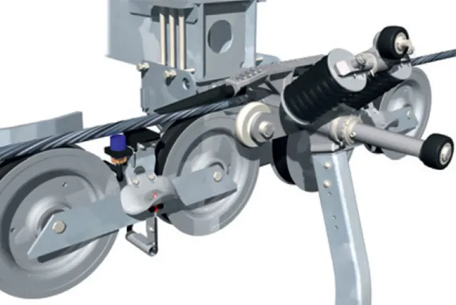 system CPS (Cable Position Supervision) firmy Leitner - fot. Leitner