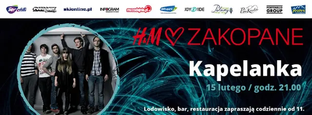 Zespół Kapelanka w Apres Ski Zakopane